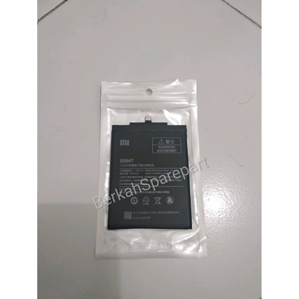 baterai xiaomi redmi 3S 3 3X 4X original copotan hp bergaransi