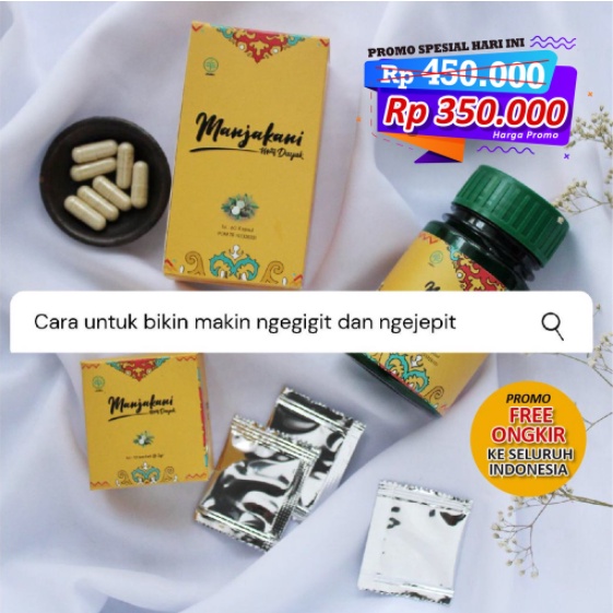 

Manjakani Dayak ASLI 100% Obat Herbal Kewanitaan Keputihan Gatal Gatal