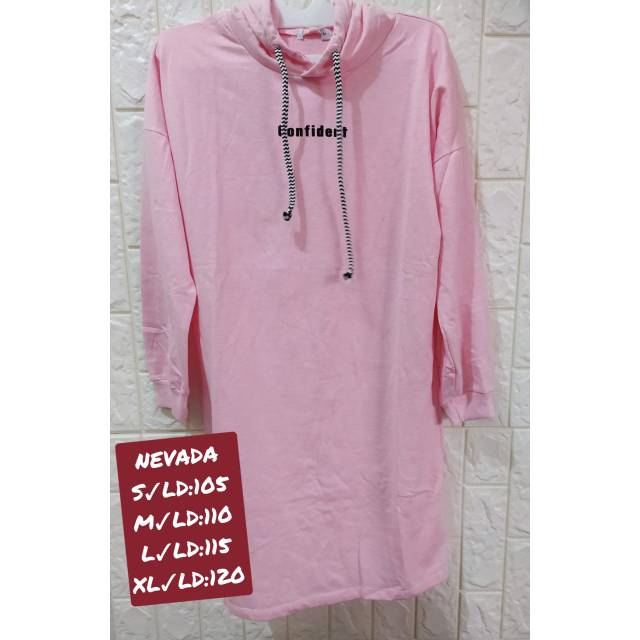 Sweater tunik nevada cewek