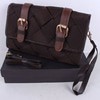 Tas selempang coklat tua