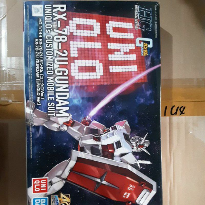 HG RX 78-2U GUNDAM UNIQLO VER.