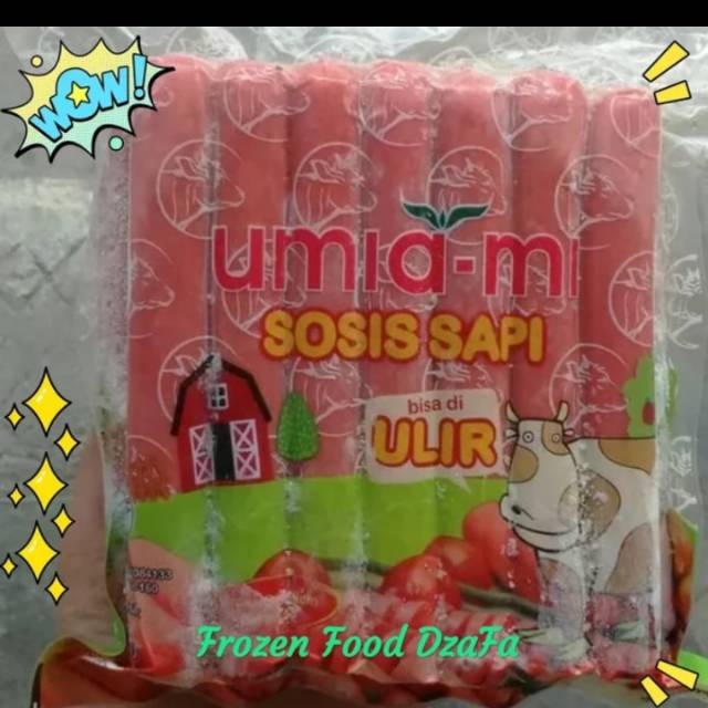 

SOSIS UMIAMI SAPI ULIR 20 Biji 500 GR