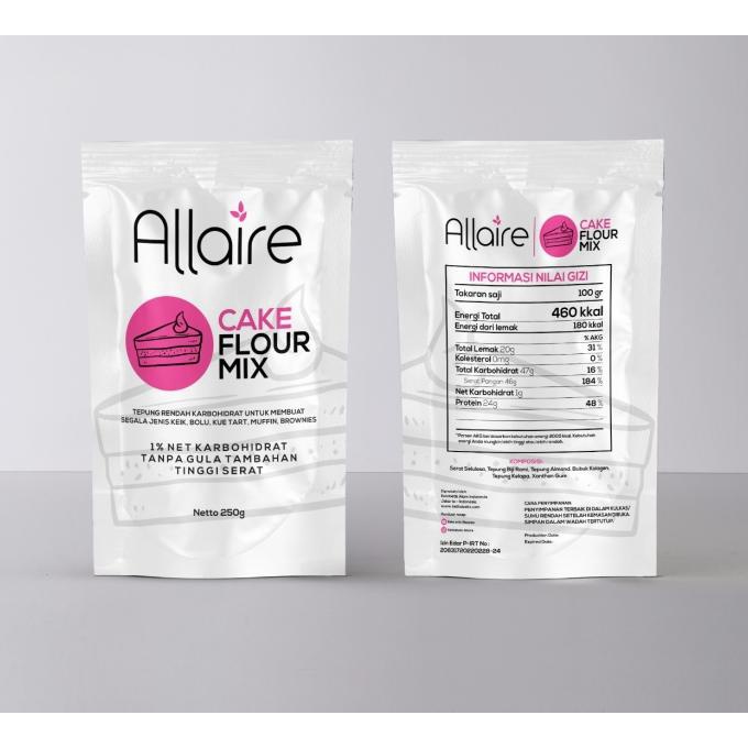 

Allaire Cake Flour Mix 500 Gram Tepung Kue Keto Halal New