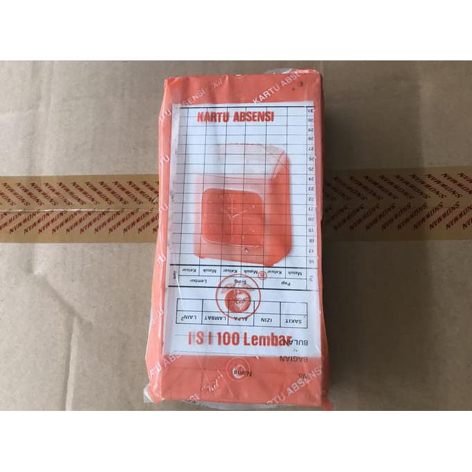 

kartu absensi SPECIAL