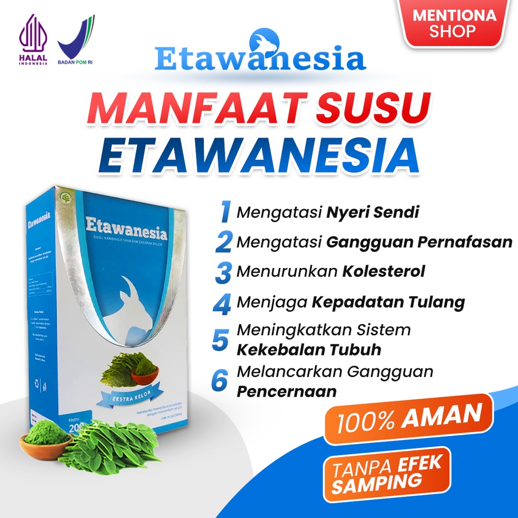 Jual Susu ETAWANESIA Susu Kambing Etawa Asli Dan Ekstrak Moringa Provit ...