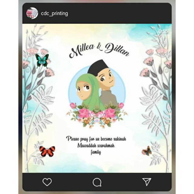 Undangan Pernikahan Video | Kode CDC COVID-07