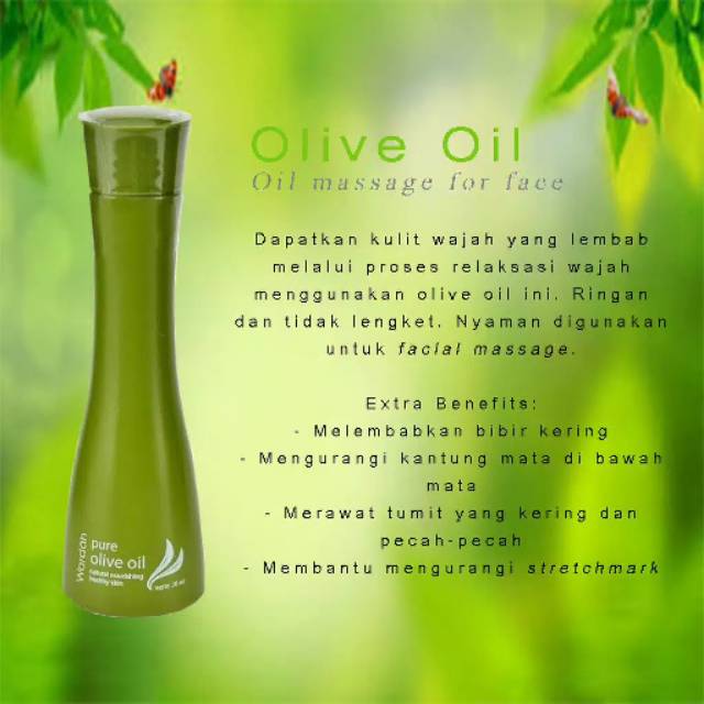 Wardah Pure Olive Oil 50ml Shopee Indonesia