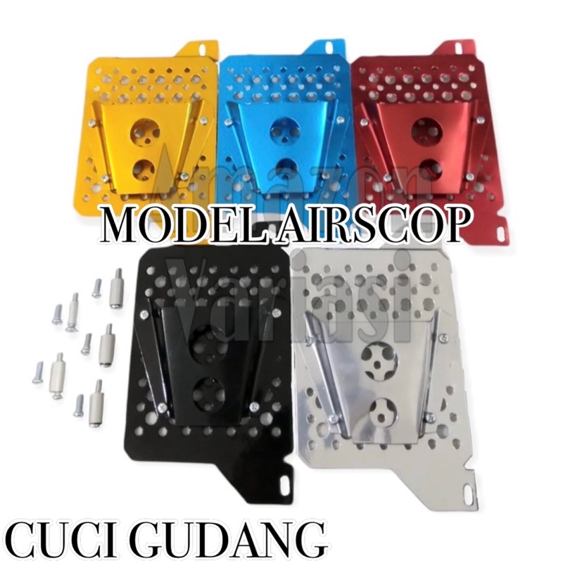 CUCI GUDANG COD COVER TUTUP RADIATOR PLUS AIRSCOP / VELOSCOP COVER RADIATOR PELINDUNG RADIATOR NMAX LEXI AEROX