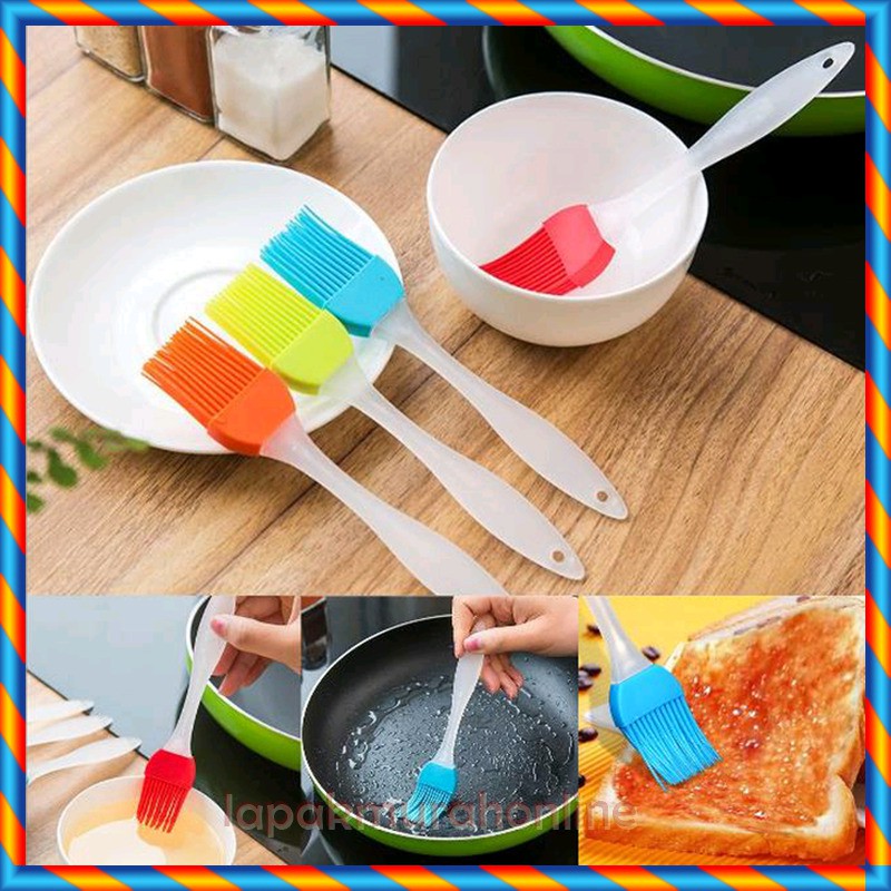 KUAS ROTI SILIKON / KUAS ROTI BARBEQUE SILIKON FOOD BRUSH SILICONE CAKE MENTEGA