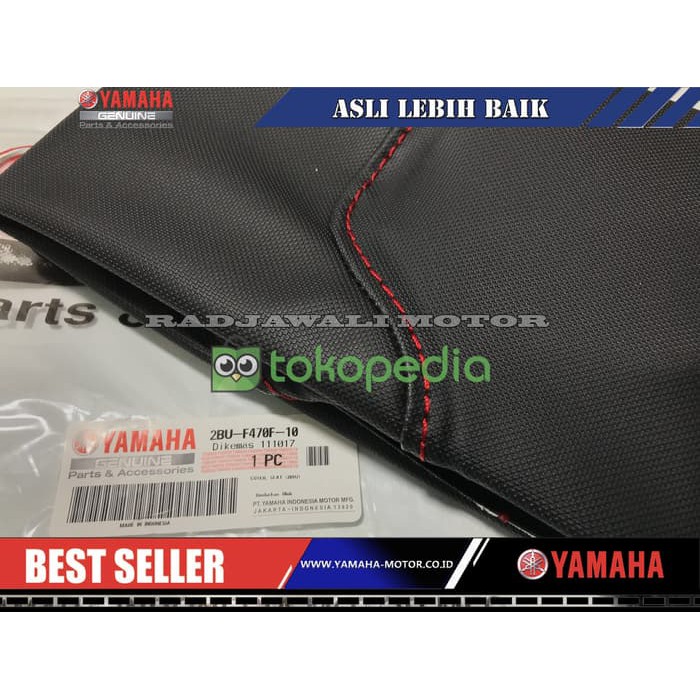 Sarung / Kulit Jok X-Ride Hitam Asli Yamaha 2Bu-F470F-10