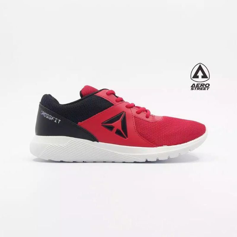 Sepatu Aero Crossfit Merah Hitam