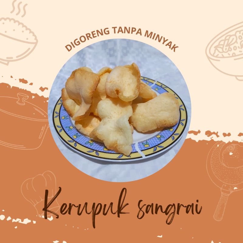 

kerupuk udang sangrai khas Kwanyar( digoreng pakai pasir)