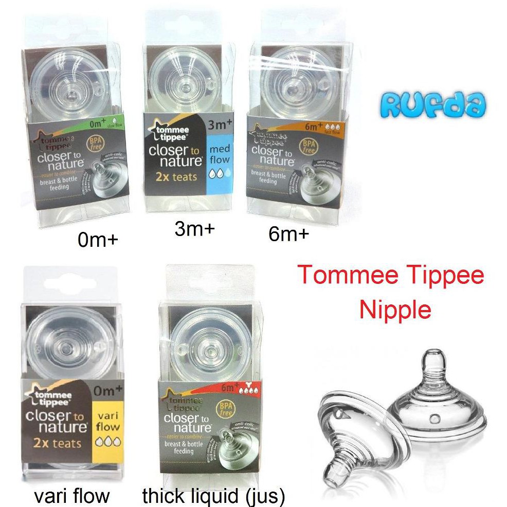 Termurah Tommee Tippee Nipple / Dot (All Varian)