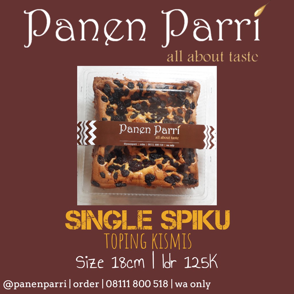 

Single Spiku Kismis 18 x 18 cm