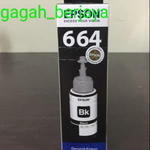 TINTA EPSON 664 BLACK ORIGINAL