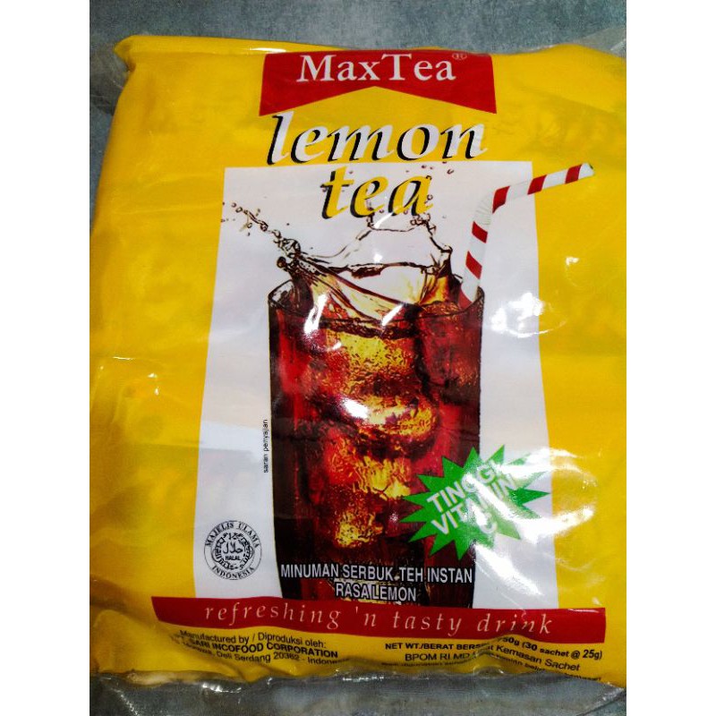 

LEMON TEA MAX TEA 30 "@ 25 GR