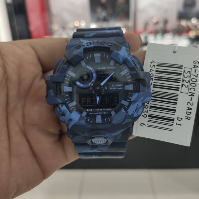 Jam tangan casio gshock ga700cm 2adr original garansi resmi 2 thn gap ga 700