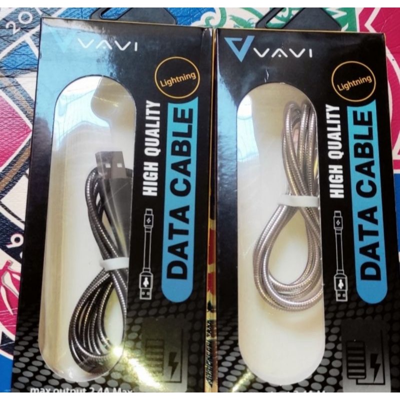 Kabel Data VAVI Iphone High Quality 2,4A Fast Charging