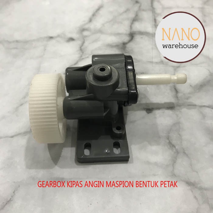 Gear Box Kipas Angin Maspion Petak Segi Kotak / Gearbox Gear bok Maspion