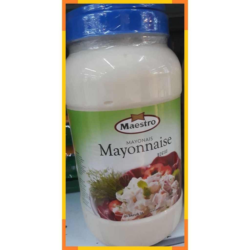 

Maestro Mayonnaise ( Mayonais ) 3 liter