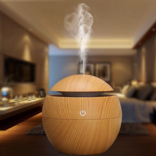 [ORIGINAL 100%] Taffware Aromatherapy Air Humidifier Desain Kayu