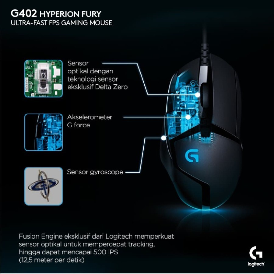 Logitech G402 / G 402 Gaming Mouse