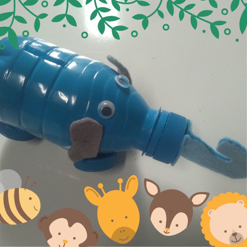Jual Prakarya Celengan daur ulang botol plastik | Shopee Indonesia