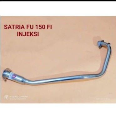 Leher Pipa Kenalpot knalpot standar Satria Fu 150 di injeksi