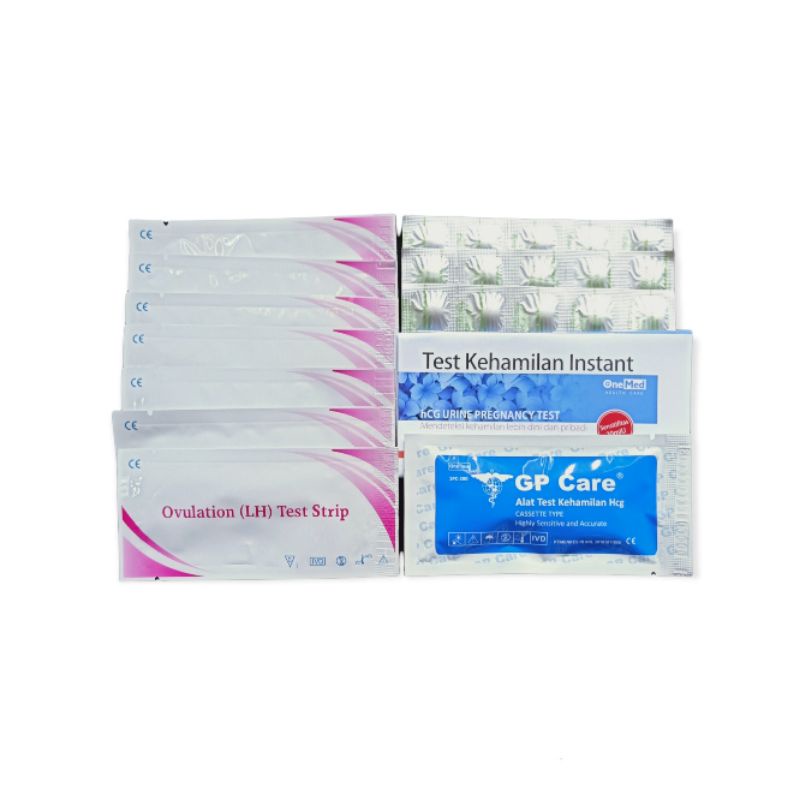 Paket Hemat!!! Ovulation LH Test Strip ~ Test Hamil ~ Afolat