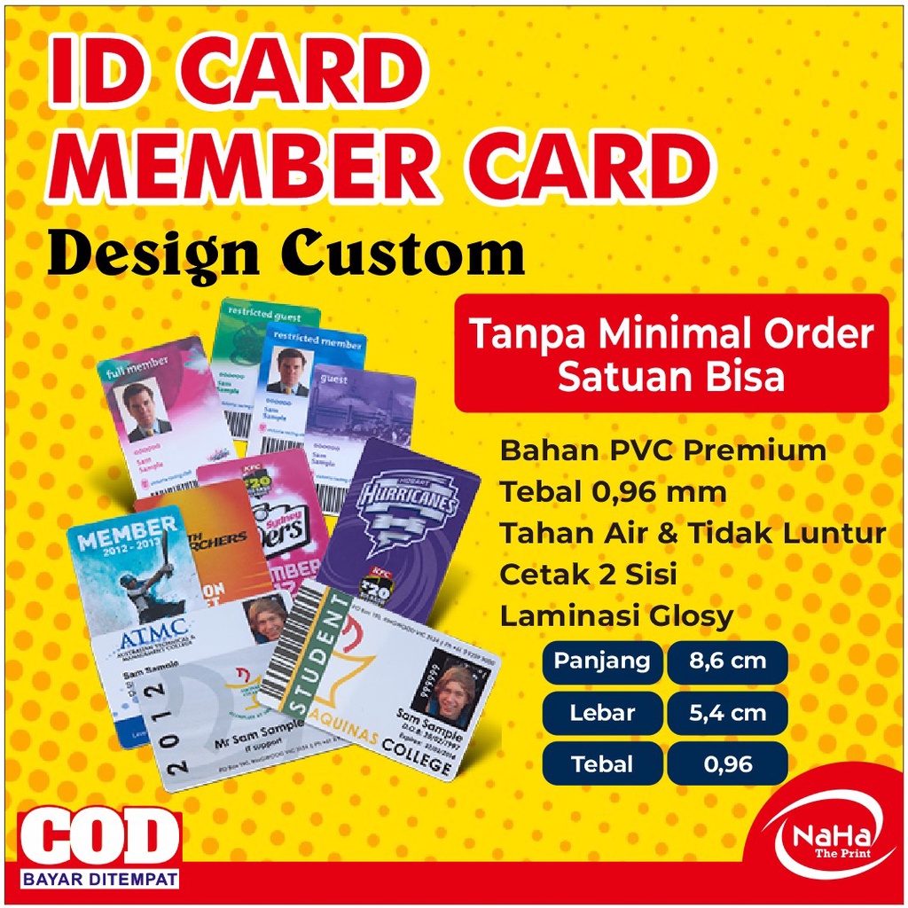 

KARTU ID CARD MURAH NAME CARD