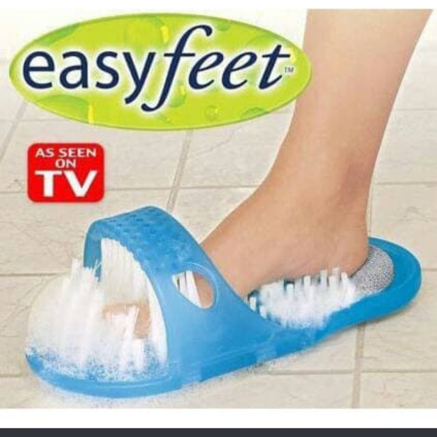 Sandal cuci kaki alat kebersihan foot easyfeet aksesoris kamar mandi