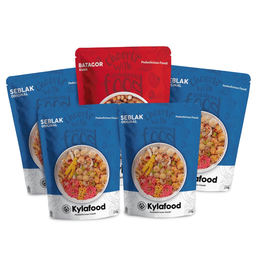 

Kylafood Paket (4 Original , 1 Batagor Kuah)