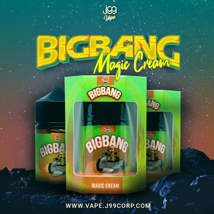 BIGBANG MAGIC CREAM BY J99 3MG 60ML BIG BANG