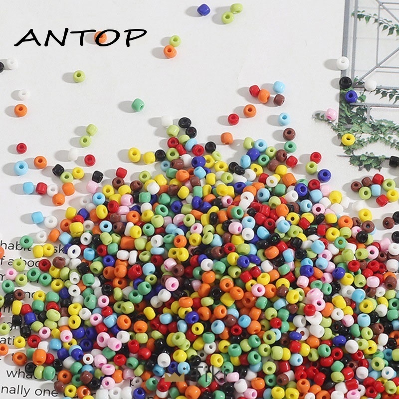 Mute Pasir / Glass Beads / Mute / Manik Manik Kecil / Bahan Aksesoris / kerajinan Tangan | ANTOP