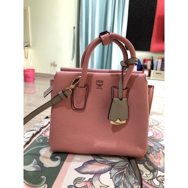 mcm milla tote bag mini original preloved