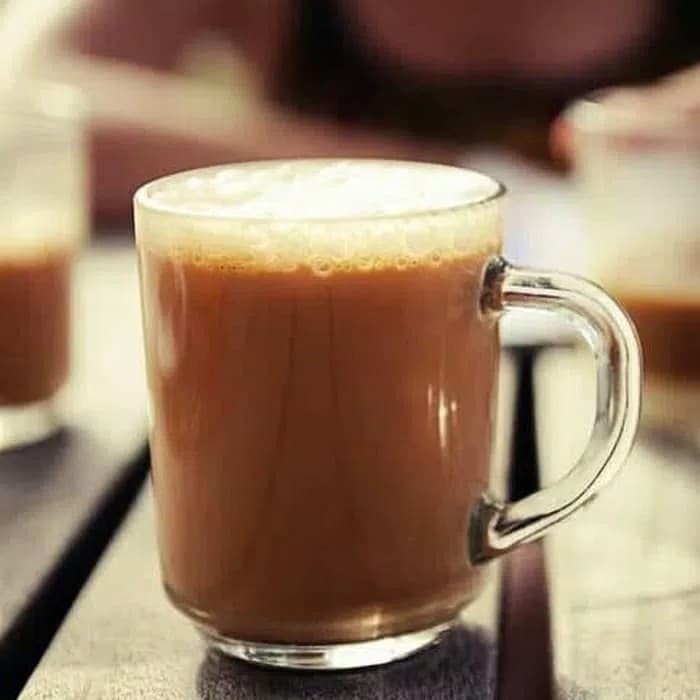 Gelas Beling / Gelas Kaca / Gelas Gagang / Gelas Kopi Model Royalex