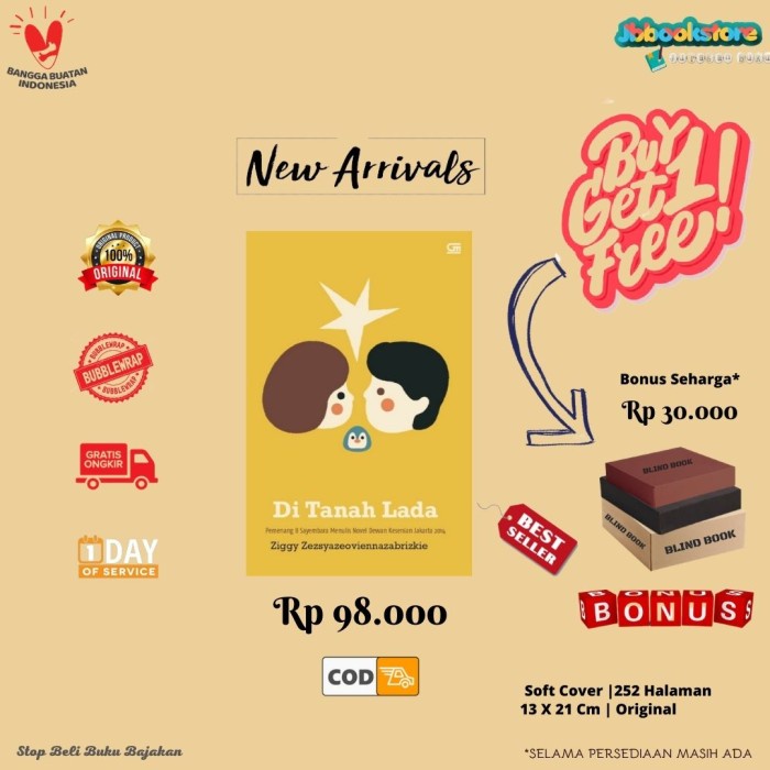 

PROMO!!! NOVEL DI TANAH LADA - ZIGGY TERLARIS