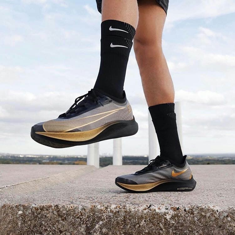 Sepatu Nike Zoom Fly 3 Golden Blocks Premium Original