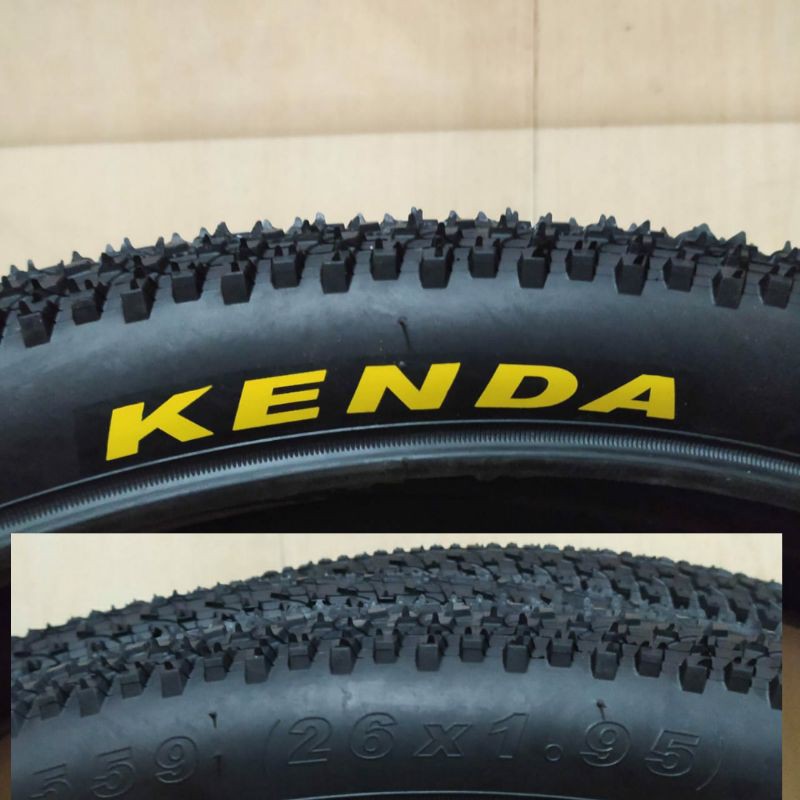 Ban luar sepeda 26x1.95 Kenda untuk sepeda Ban luar 559 26x1 95