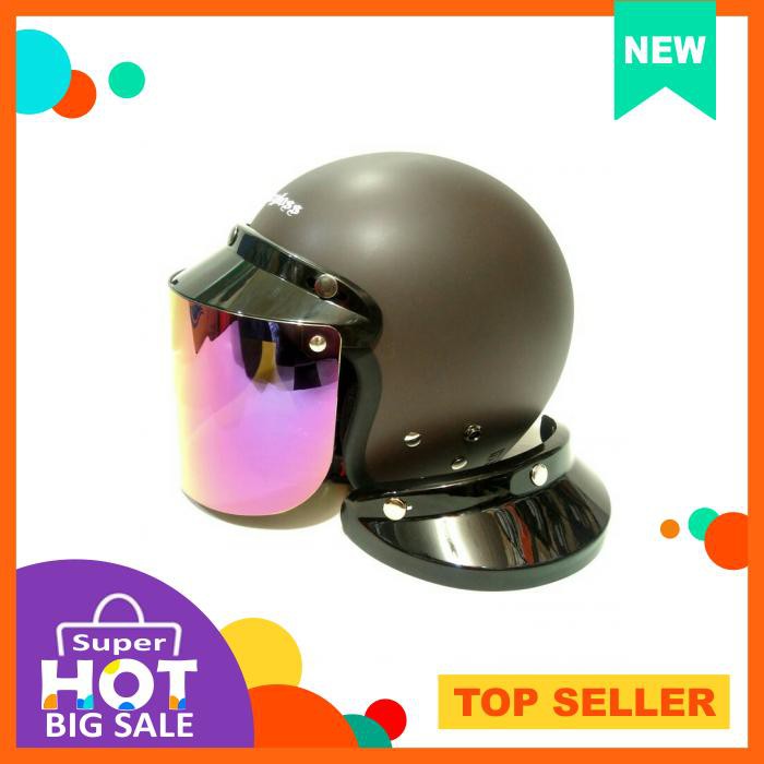 Kaca Flat/Visor Bogo Flat/Viso Retro Flat/Cakil Dll Flat Visor