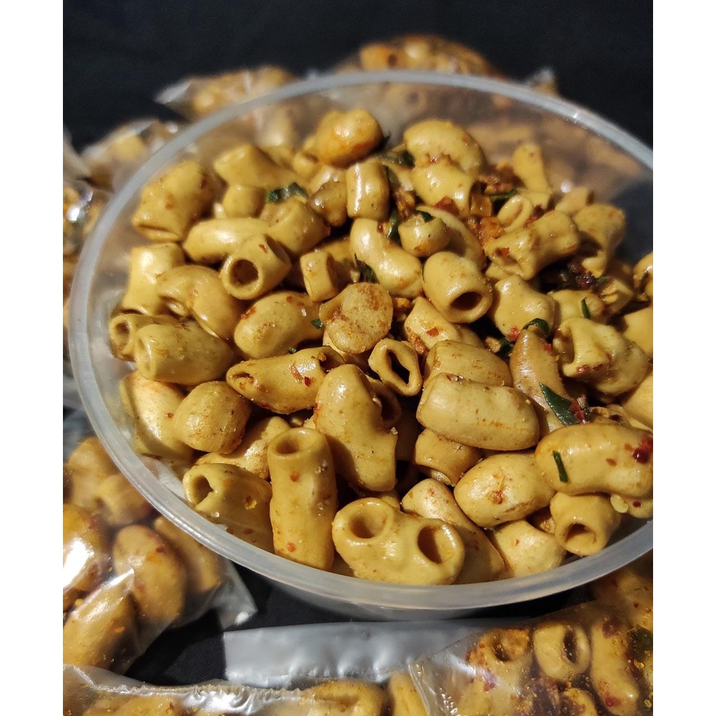 

[Ce-MilanKu] TERLARIS 500Gr MAKARONI RUJAK/ MAKARONI BANTET PEDAS DENGAN DAUN JERUK SEGAR MURAH