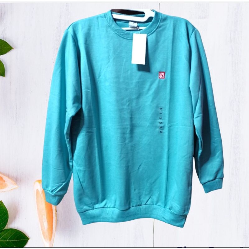 SWEATER UNIQLO UNiSEX-Baby blue