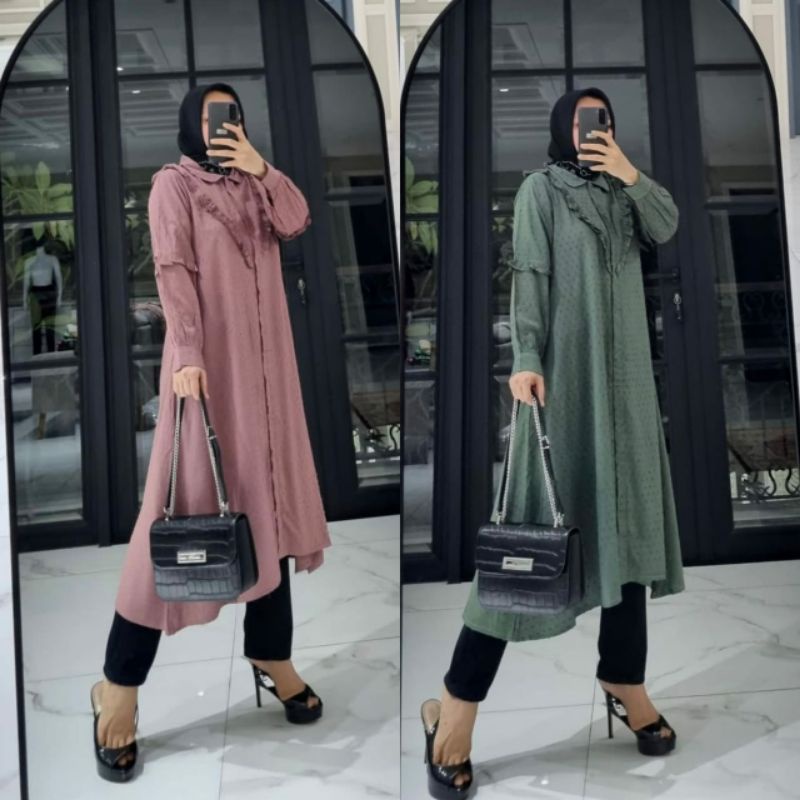 Tunik Kringkle Paris Edness Kayla
