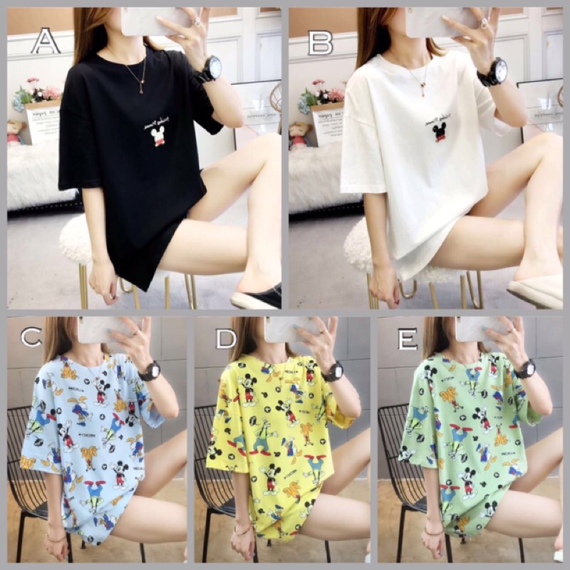 [READY] KAOS ATASAN T SHIRT CEWE IMPORT DEWASA S0258,S0259,S0260,S0261,S0262