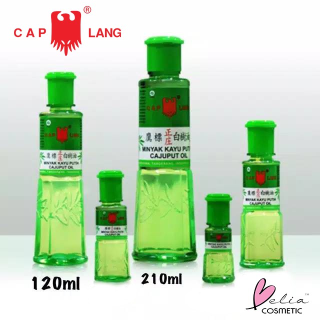 ❤ BELIA ❤ Minyak Kayu Putih Cap Lang | Caplang (✔️BPOM) | 120 | 210 ml