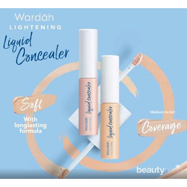 Wardah Lightening Liquid Concealer/Wardah Concealer/Liquid Concealer/Foundation Wardah