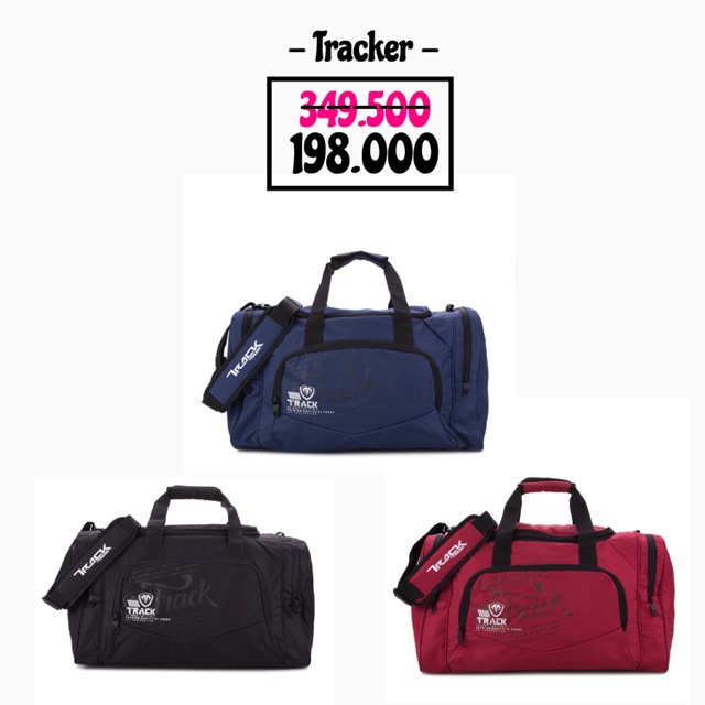 Tracker Travel Bag Drone - Hitam Navy Merah
