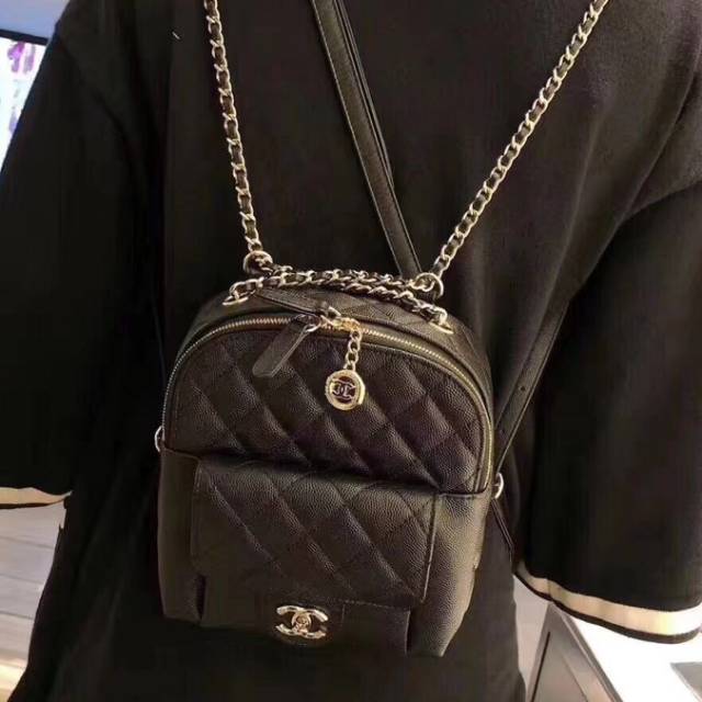 Chanel Small Multi Backpack / Tas Ransel Wanita / Super Mirror Quality