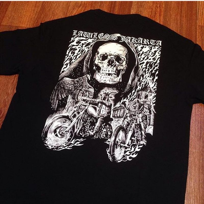 Kaos Lawless Jakarta DOOM CULT Original Fulltag Limited Edition