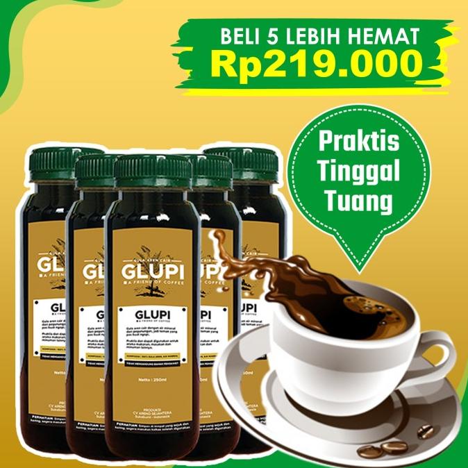 

[PAKET 5 BOTOL GLUPI] GULA SEMUT AREN/BROWN SUGAR CAIR UNTUK COFFEE CD364512ZX